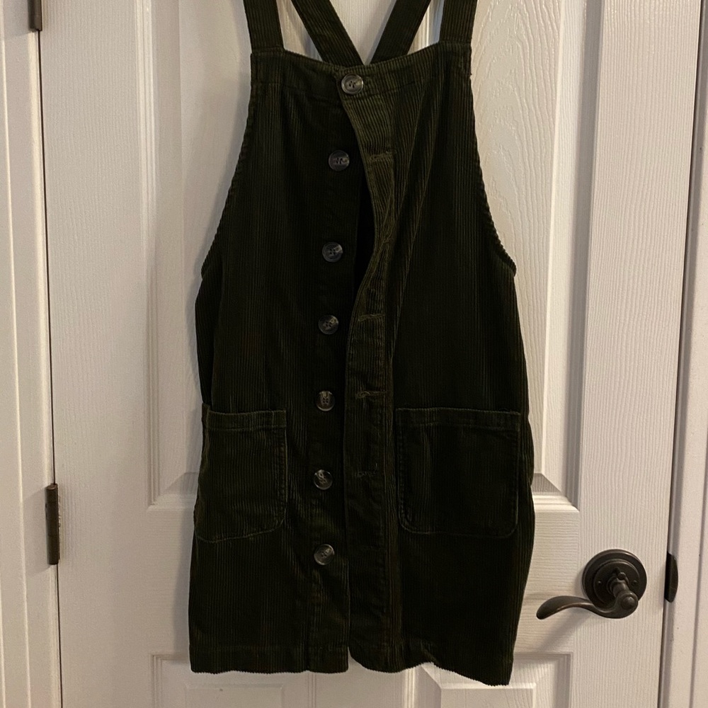 Corduroy Suspender Style Jumper